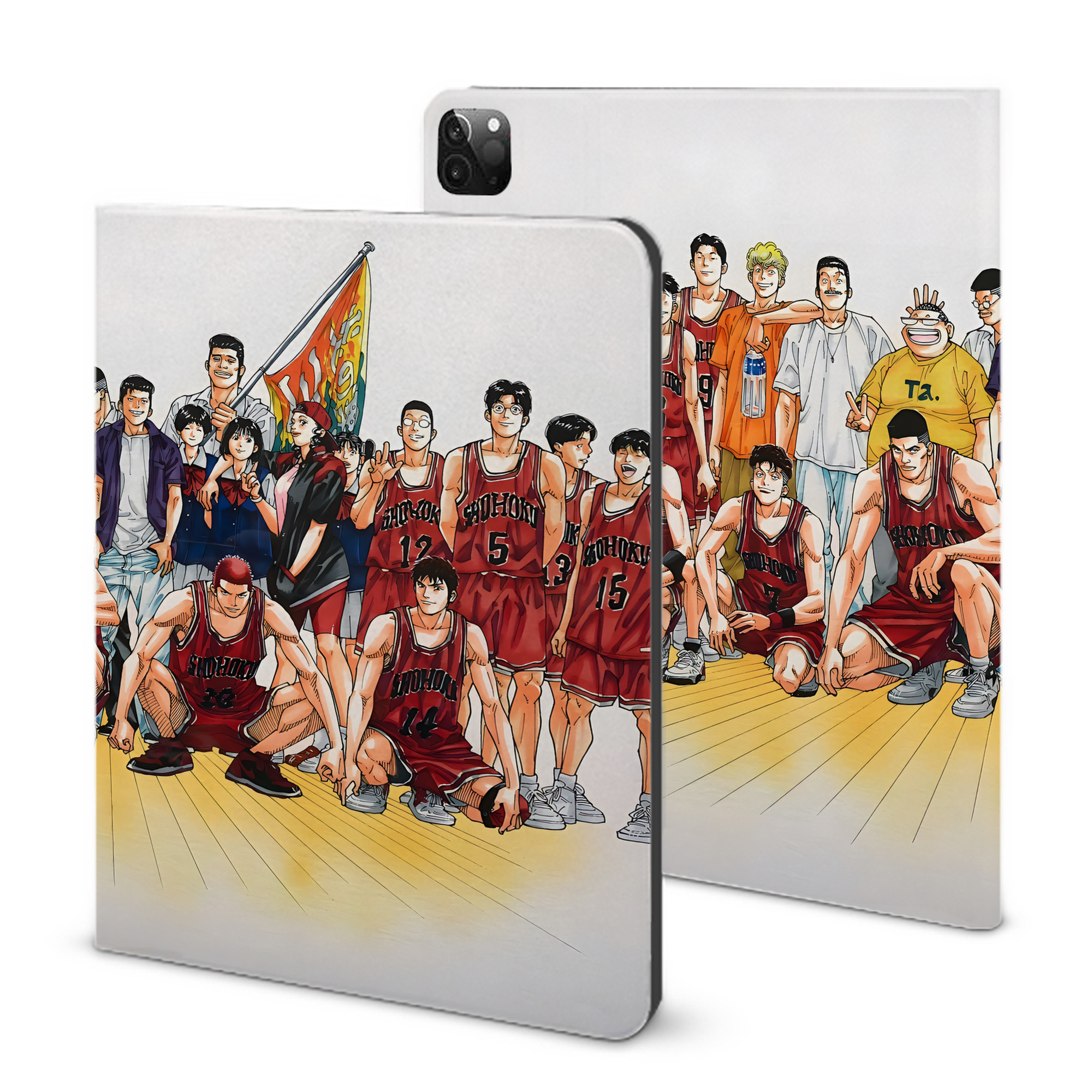 （画像用） SLAM DUNK／スラムダンク IPadケース ペンホルダー付き ブックスタイルデザイン